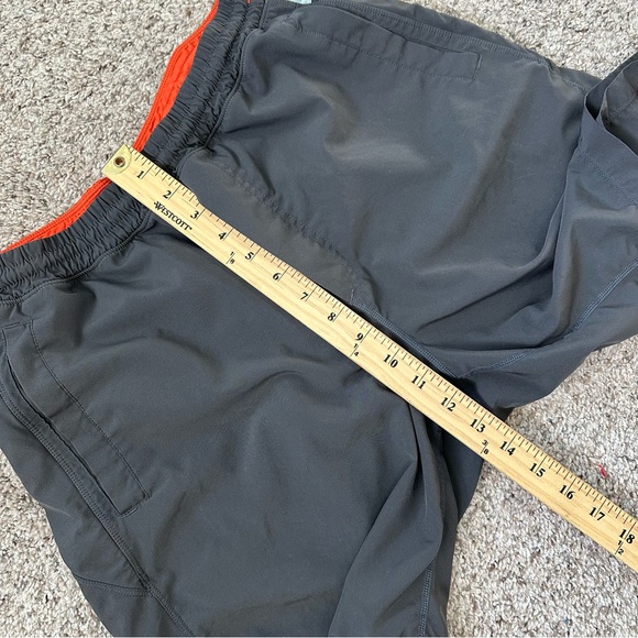 Bird Dogs Shorts Men’s Size Large Long Gray Orange Blue Boom for Your Boomstick‎ - Picture 4 of 7